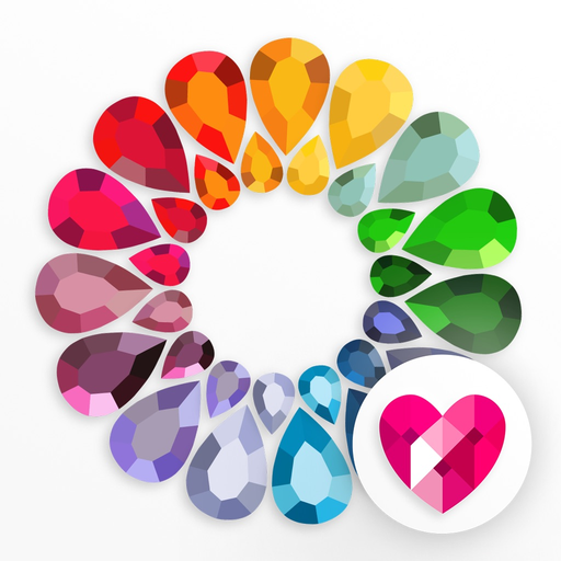 Dazzly: Color by Number Game app icon