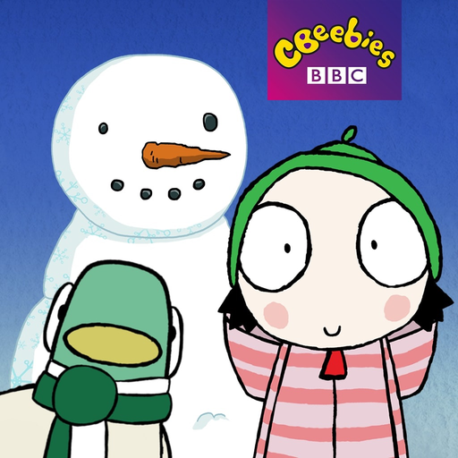 Sarah & Duck: Build a Snowman app icon