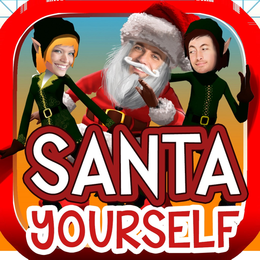 Santa Yourself - Face with elf app icon
