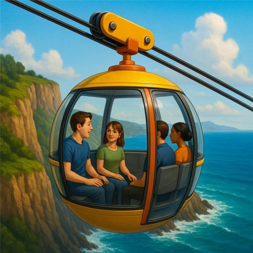 Chairlift Simulator Tourist 3D app icon