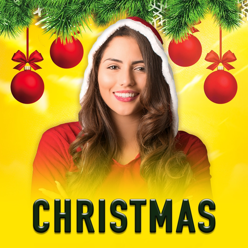Christmas Photo Frame + Wishes app icon