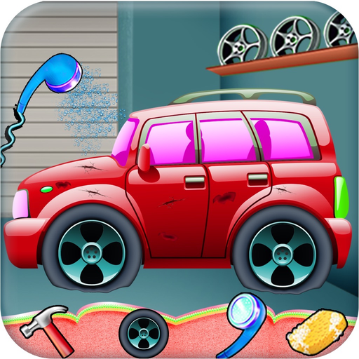 Hills Racing Cars Wash Cleanup app icon
