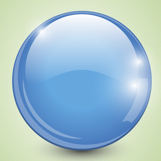 Blue Crystal Ball - block it app icon
