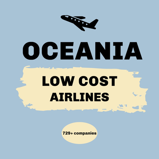 Oceania Low cost airlines app icon