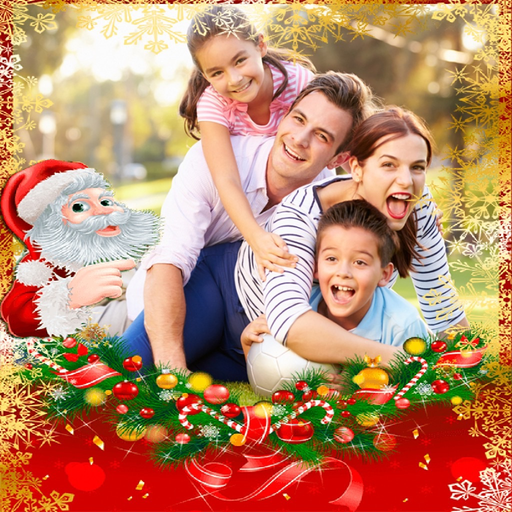 Christmas cards frames app icon