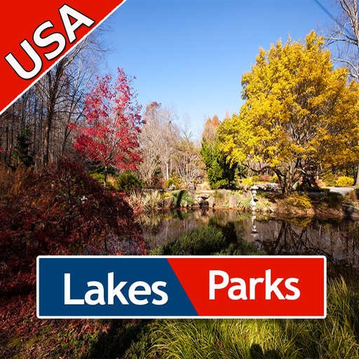 USA Lakes and Parks trails app icon