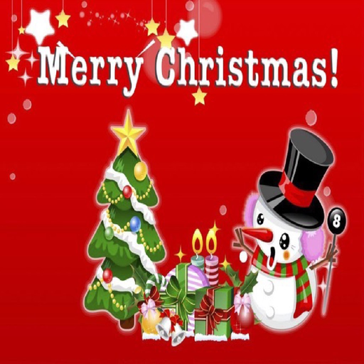 Christmas stickers and cards app icon