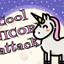 Cool unicorn attack in cosmos icon