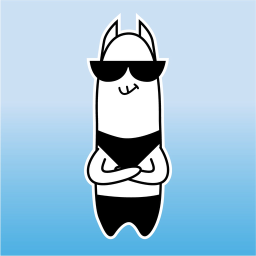 Alpaca Animated Stickers app icon