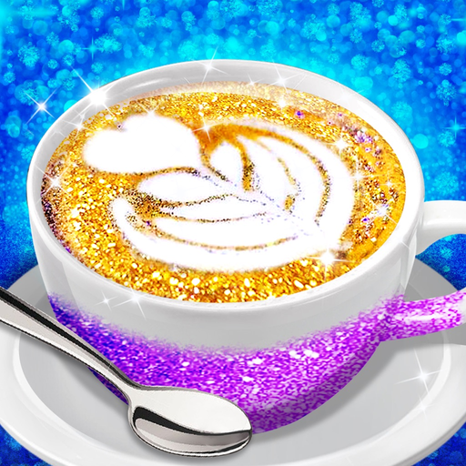 Glitter Coffee - Sparkly Food app icon