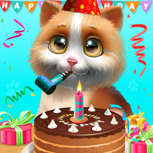 Fluffy Pets Birthday Party Fun app icon