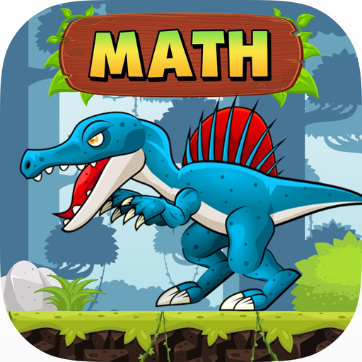 Math Dino : Addition + Number app icon