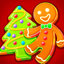 Christmas Unicorn Cookies icon