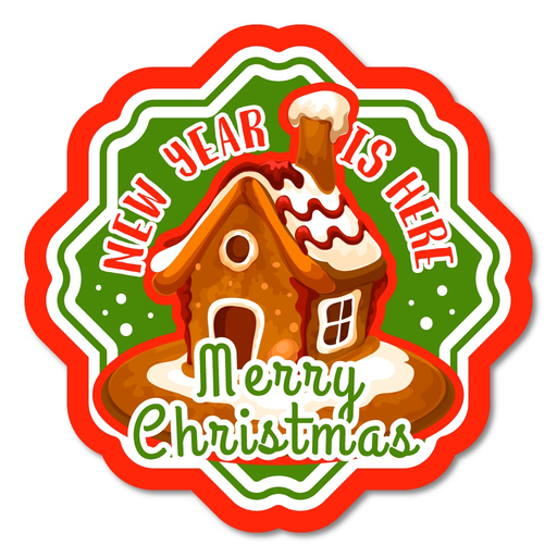 Gingerbread Christmas Stickers app icon