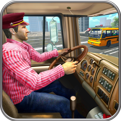 High School Bus Driving 2017 app icon