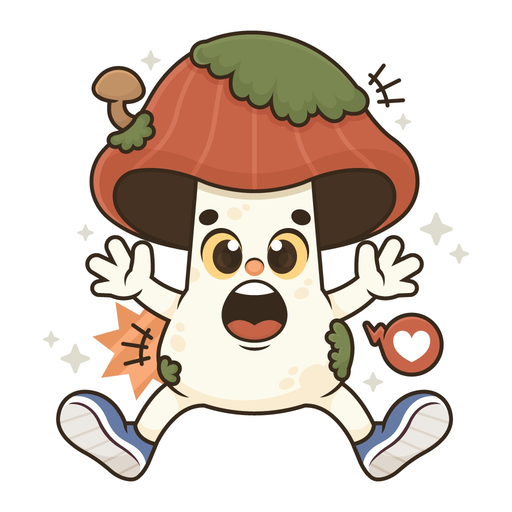 Holiday Mushroom Stickers app icon