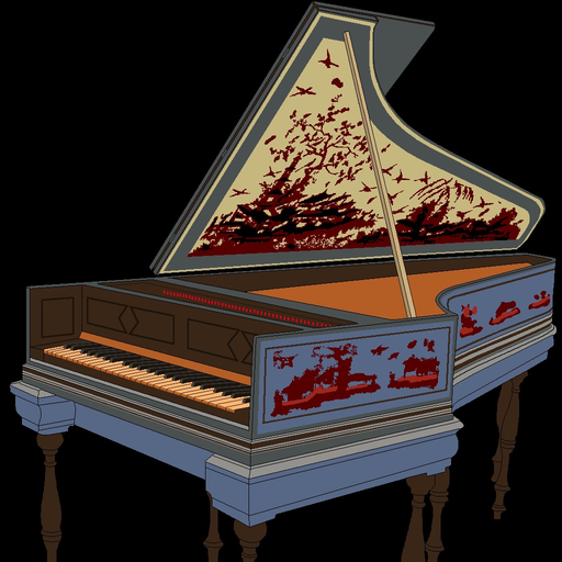 Zell MT – The Zell harpsichord app icon