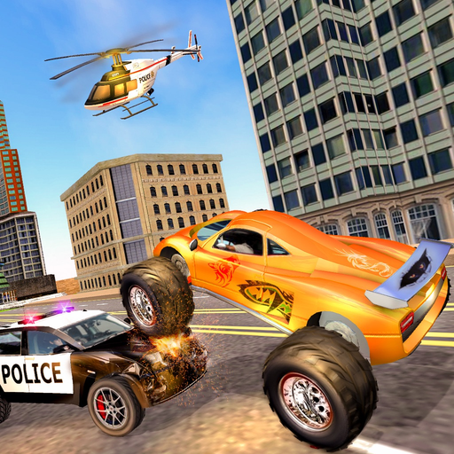 Police Chasing Monster Truck app icon