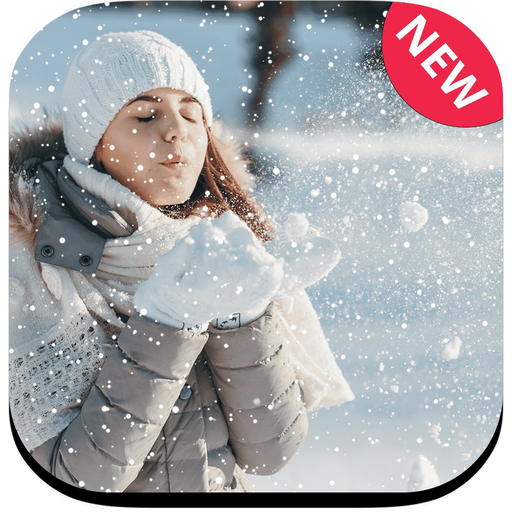 Snow Effect Photo Editor app icon