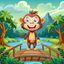 Animated Monkey Friends icon