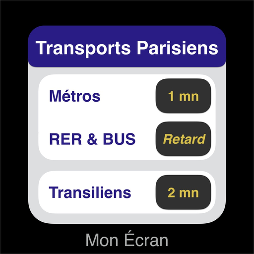 Mon Écran — Paris Schedules &+ app icon