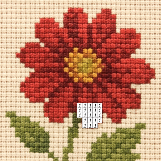 Cross Stitch Coloring Book app icon