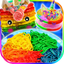 Glowing Unicorn Desserts Game! icon