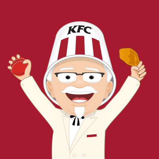 KFC BBL Buckethead Stickers app icon
