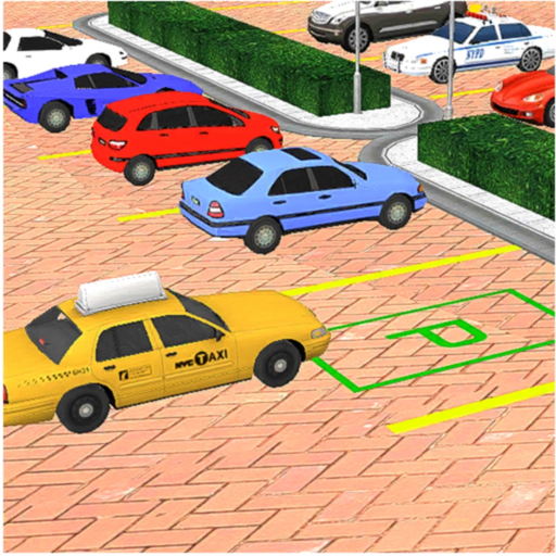 Taxi Driver Car Parking Games app icon