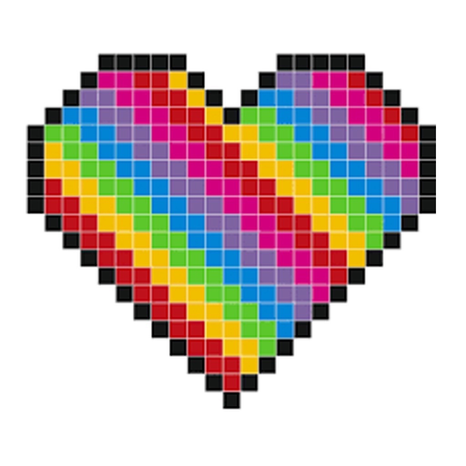 Color By Number Puzzle app icon