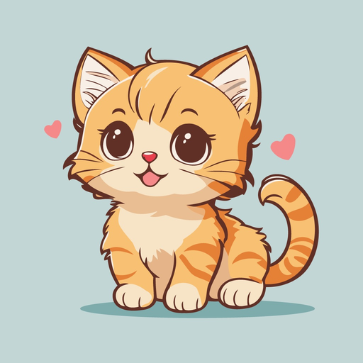 Beautiful Cat Illustrations app icon