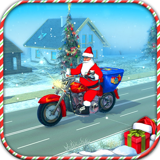 Santa Moto Bike Rider app icon