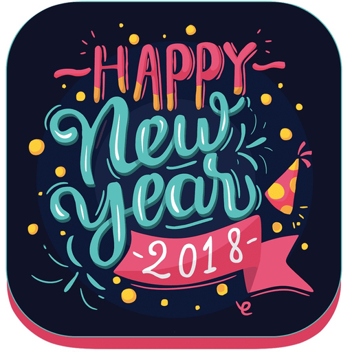 New Year Photo Frames app icon