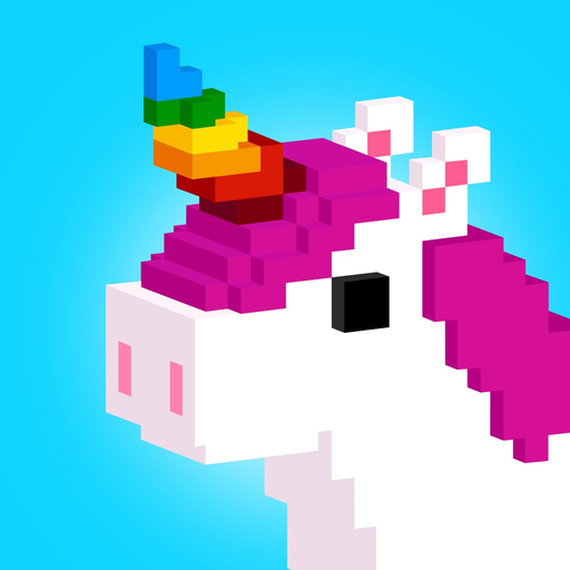 UNICORN 3D: Color by Number app icon