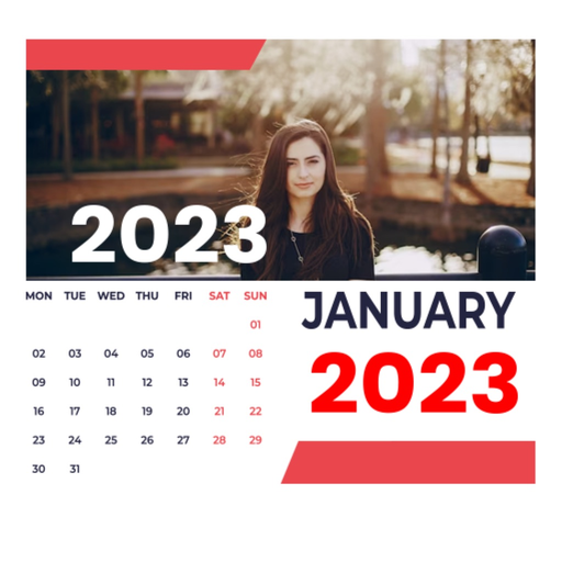 Calendar Photo Frame Editor app icon
