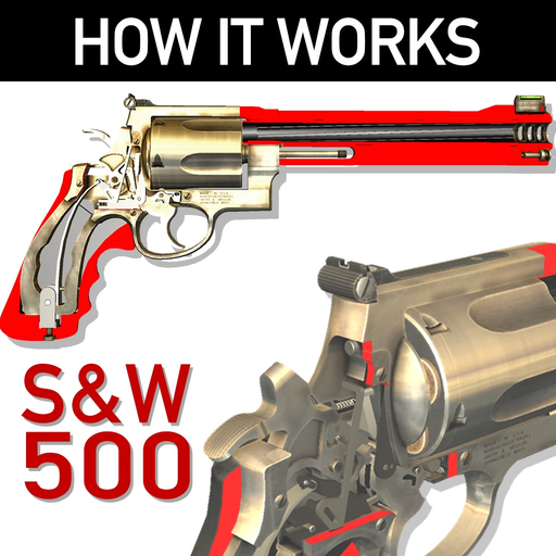 How it Works: S&W 500 revolver app icon