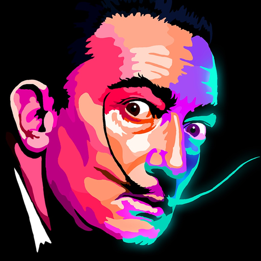Paint by number for adults app icon