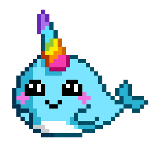 Color by number - Unicorns Art app icon
