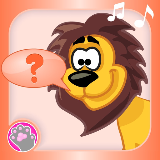 Funny animal: educational game app icon