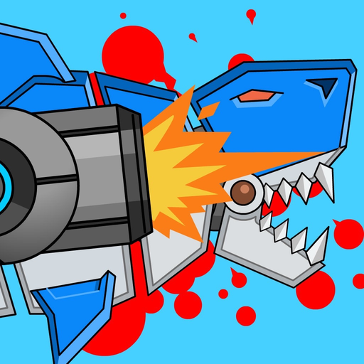 Robot Gun Shark Double Attack app icon