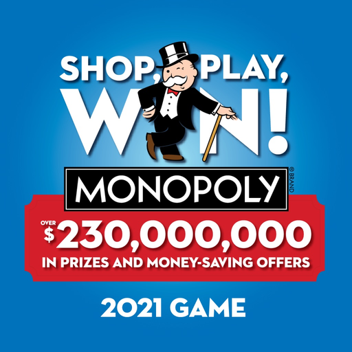 Shop, Play, Win!® MONOPOLY app icon