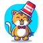 Cat Hawaii Stickers icon