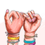 Best Friends Faith Stickers icon
