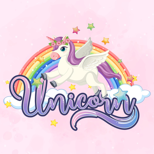 Stunning Unicorn Stickers app icon