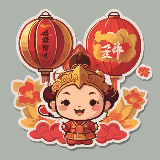 Chinese New Year Stickers app icon