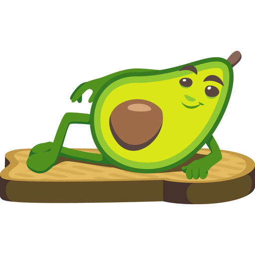 Avocado Adventures by EmojiOne app icon