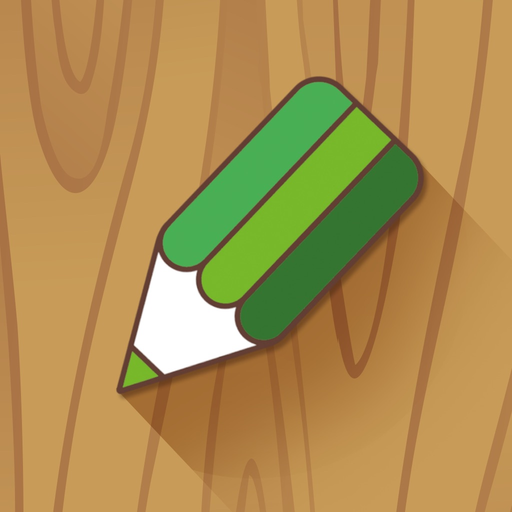 Doodle sketching board app icon
