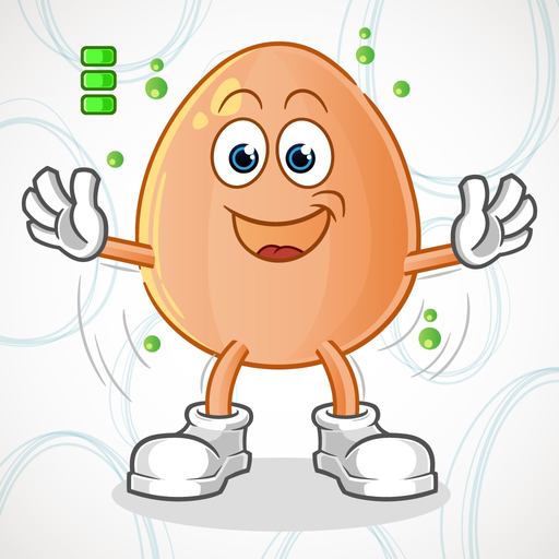 Runner Egg Stickers app icon