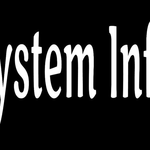 System Info - View Free Space app icon