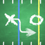 X's and O's Football icon